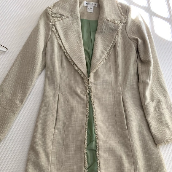 White House Black Market Jackets & Blazers - Long White House Black Market jacket